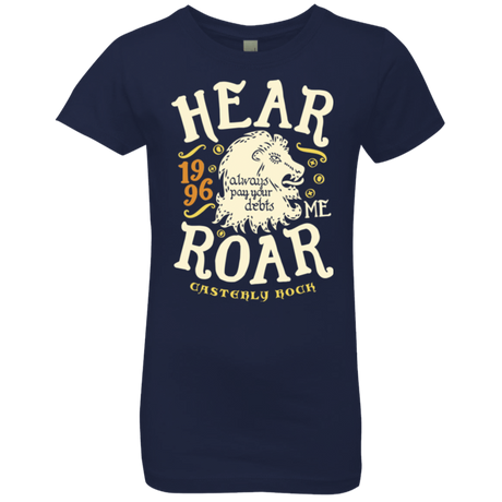T-Shirts Midnight Navy / YXS House of Lions Girls Premium T-Shirt