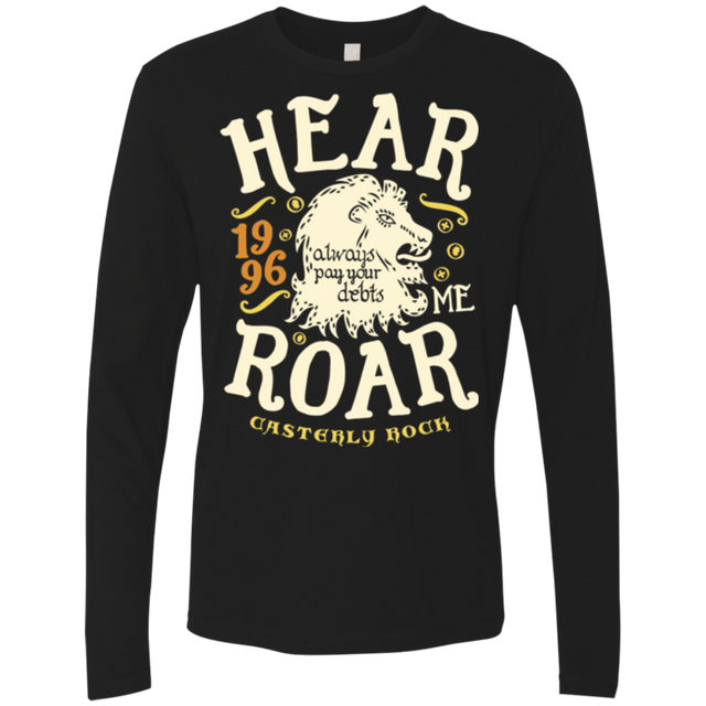 T-Shirts Black / Small House of Lions Men's Premium Long Sleeve