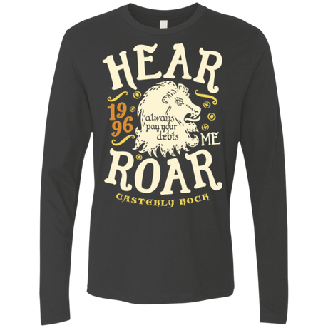 T-Shirts Heavy Metal / Small House of Lions Men's Premium Long Sleeve