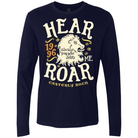 T-Shirts Midnight Navy / Small House of Lions Men's Premium Long Sleeve