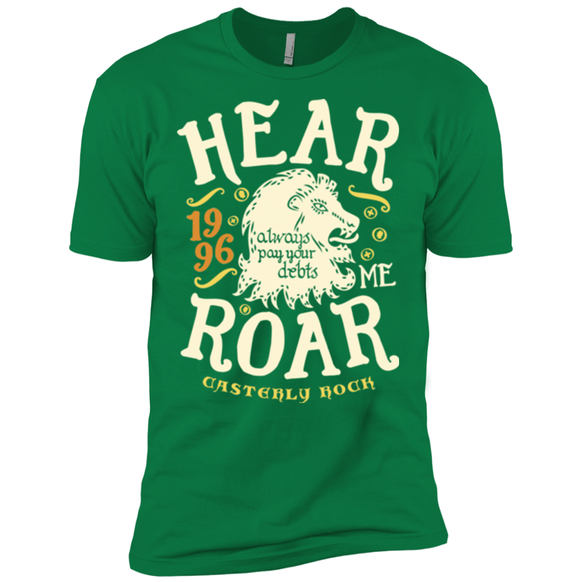 T-Shirts Kelly Green / X-Small House of Lions Men's Premium T-Shirt