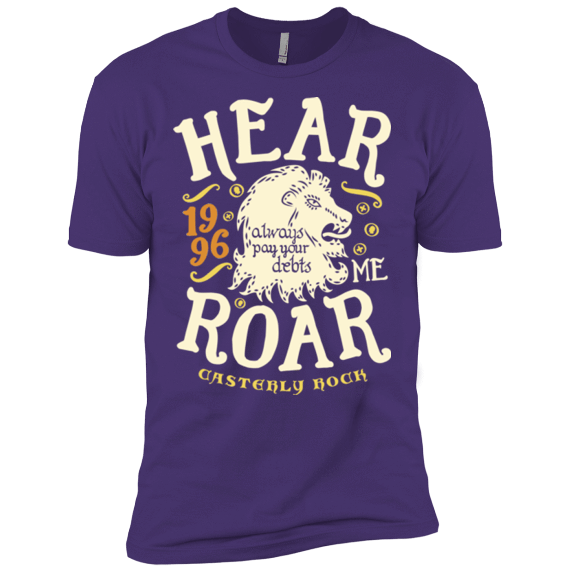 T-Shirts Purple / X-Small House of Lions Men's Premium T-Shirt