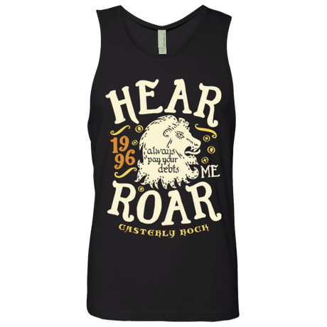 T-Shirts Black / Small House of Lions Men's Premium Tank Top