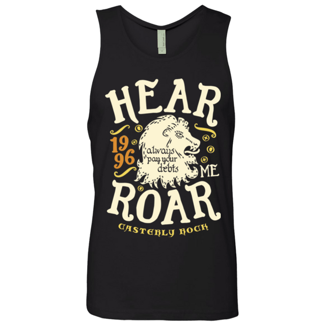 T-Shirts Black / Small House of Lions Men's Premium Tank Top