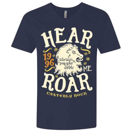 T-Shirts Midnight Navy / X-Small House of Lions Men's Premium V-Neck