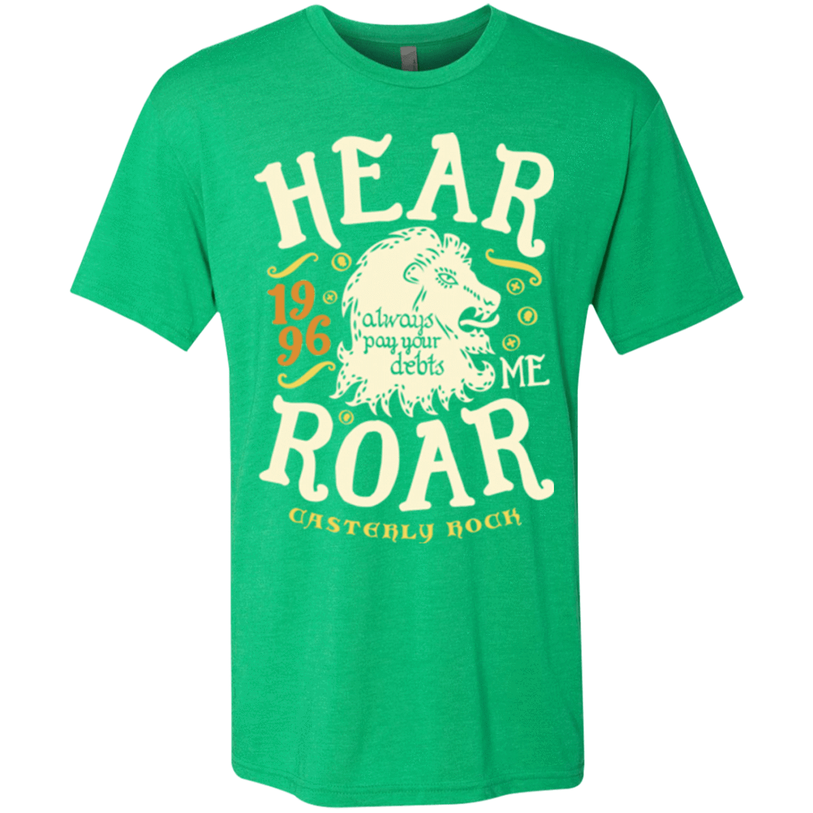 T-Shirts Envy / Small House of Lions Men's Triblend T-Shirt