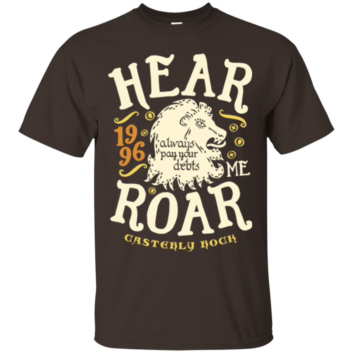 T-Shirts Dark Chocolate / Small House of Lions T-Shirt