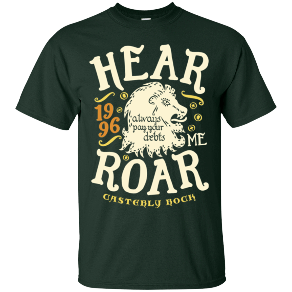 T-Shirts Forest Green / Small House of Lions T-Shirt