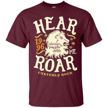 T-Shirts Maroon / Small House of Lions T-Shirt