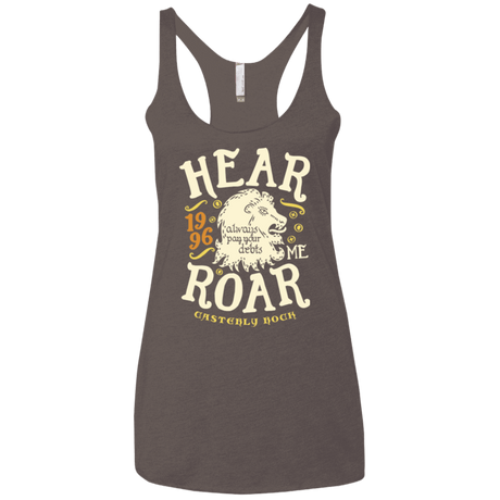 T-Shirts Macchiato / X-Small House of Lions Women's Triblend Racerback Tank