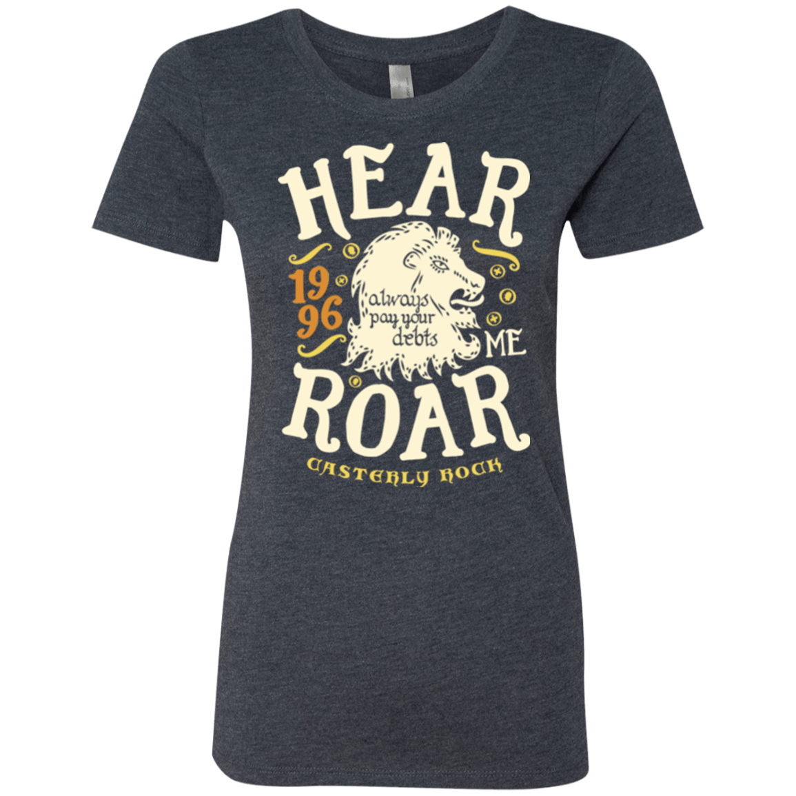 T-Shirts Vintage Navy / Small House of Lions Women's Triblend T-Shirt