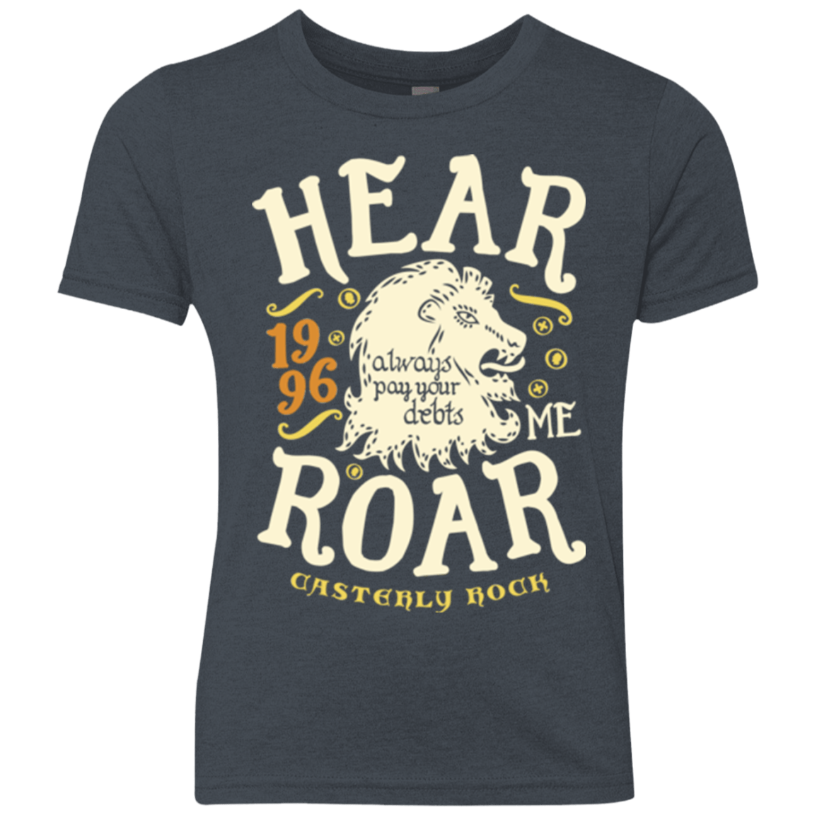 T-Shirts Vintage Navy / YXS House of Lions Youth Triblend T-Shirt