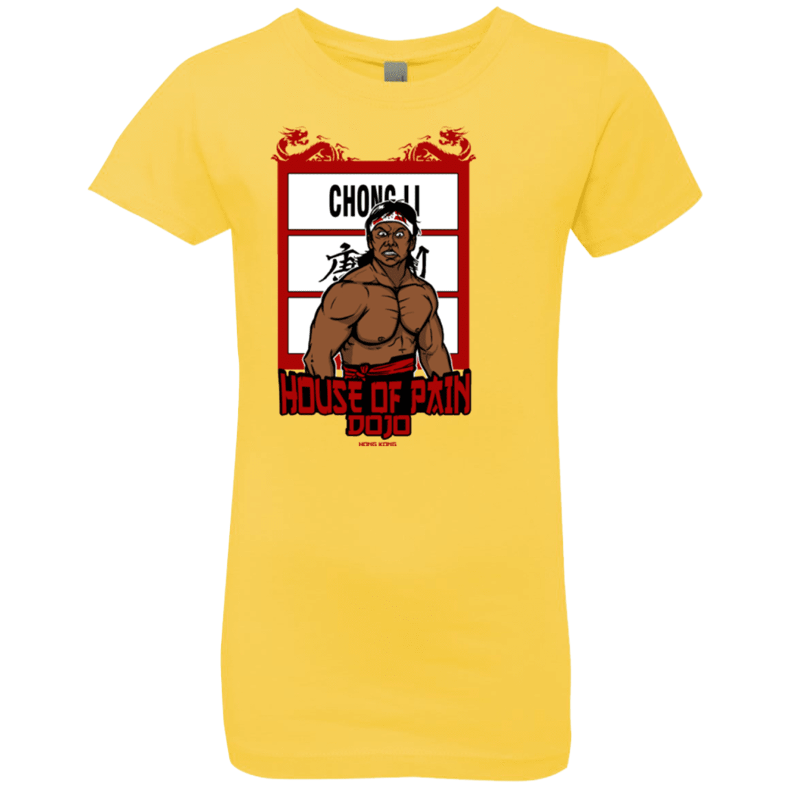 T-Shirts Vibrant Yellow / YXS House Of Pain Girls Premium T-Shirt