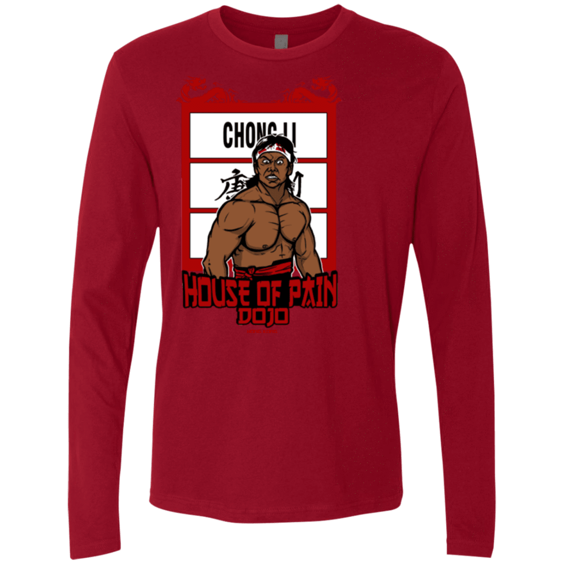 T-Shirts Cardinal / S House Of Pain Men's Premium Long Sleeve