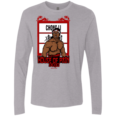 T-Shirts Heather Grey / S House Of Pain Men's Premium Long Sleeve