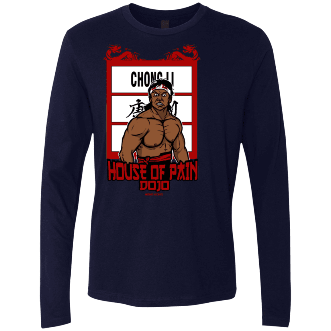 T-Shirts Midnight Navy / S House Of Pain Men's Premium Long Sleeve