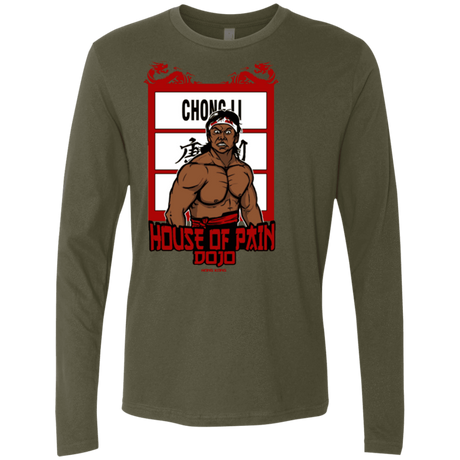 T-Shirts Military Green / S House Of Pain Men's Premium Long Sleeve
