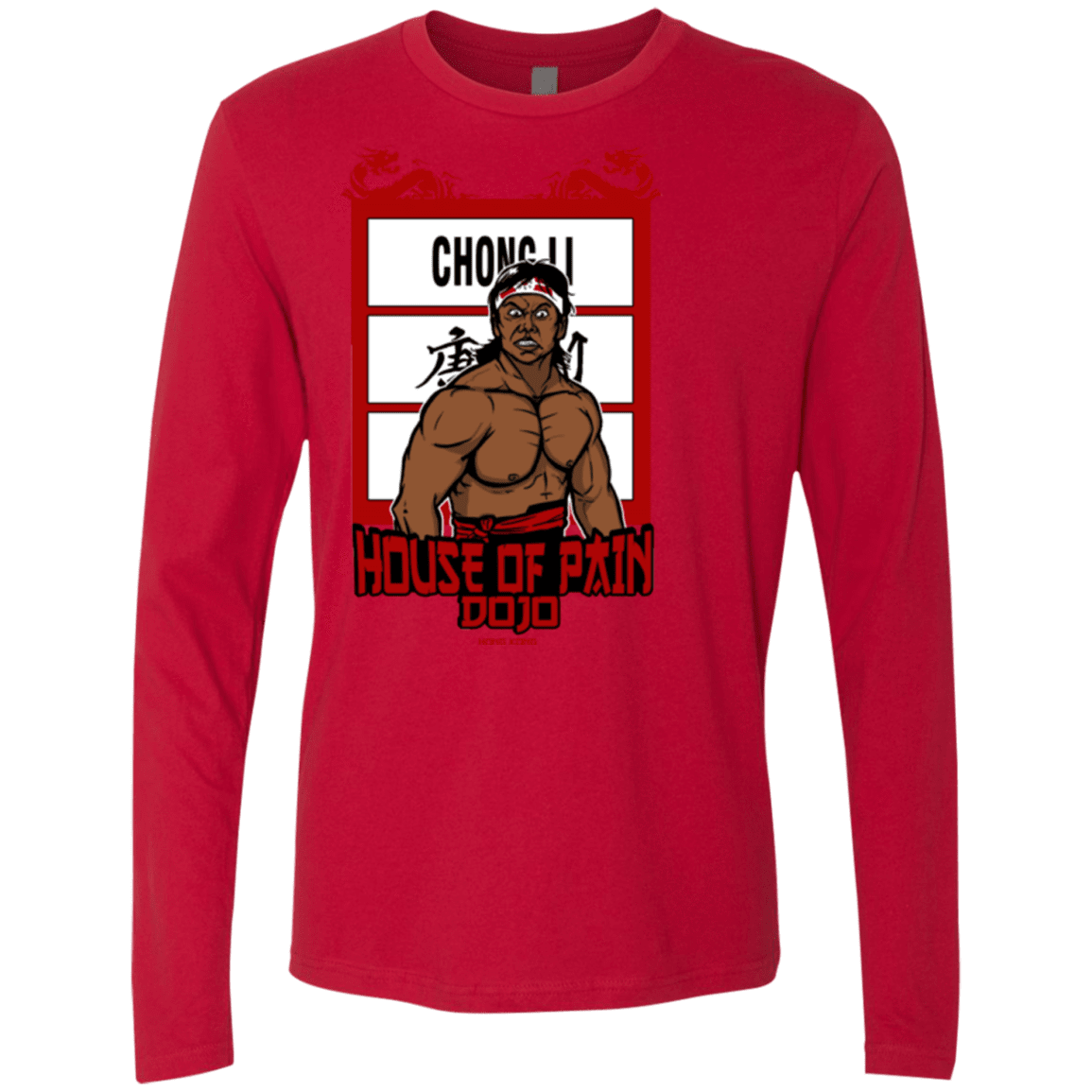 T-Shirts Red / S House Of Pain Men's Premium Long Sleeve