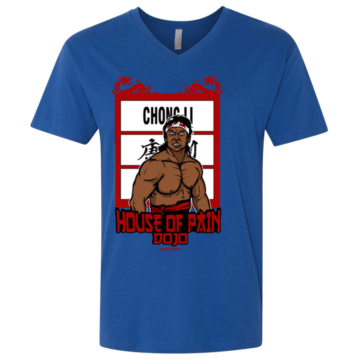 T-Shirts Royal / X-Small House Of Pain Men's Premium V-Neck