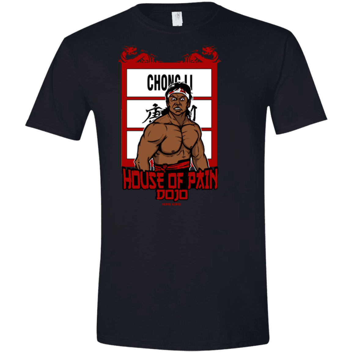 T-Shirts Black / X-Small House Of Pain Men's Semi-Fitted Softstyle