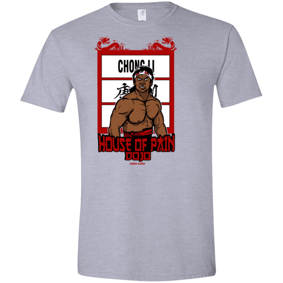 T-Shirts Sport Grey / X-Small House Of Pain Men's Semi-Fitted Softstyle