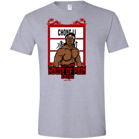 T-Shirts Sport Grey / X-Small House Of Pain Men's Semi-Fitted Softstyle