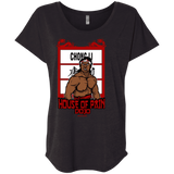 T-Shirts Vintage Black / X-Small House Of Pain Triblend Dolman Sleeve