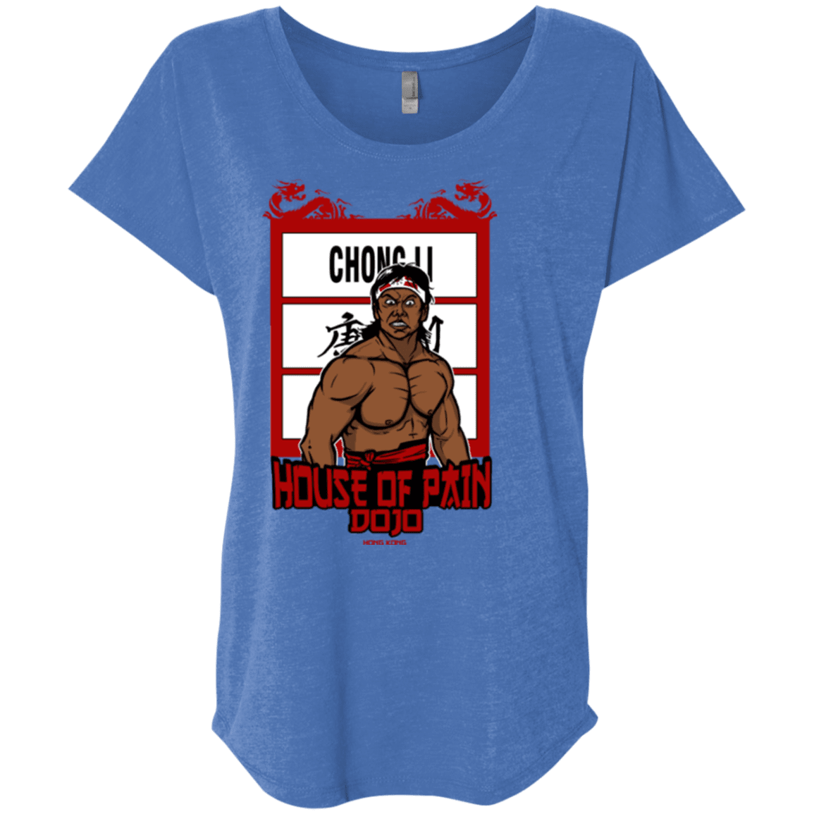 T-Shirts Vintage Royal / X-Small House Of Pain Triblend Dolman Sleeve