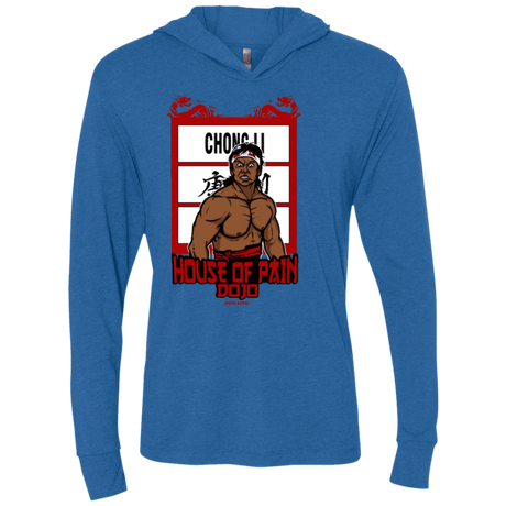 T-Shirts Vintage Royal / X-Small House Of Pain Triblend Long Sleeve Hoodie Tee