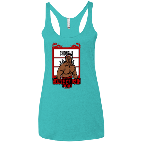 T-Shirts Tahiti Blue / X-Small House Of Pain Women's Triblend Racerback Tank