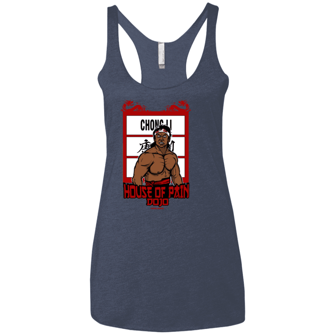 T-Shirts Vintage Navy / X-Small House Of Pain Women's Triblend Racerback Tank