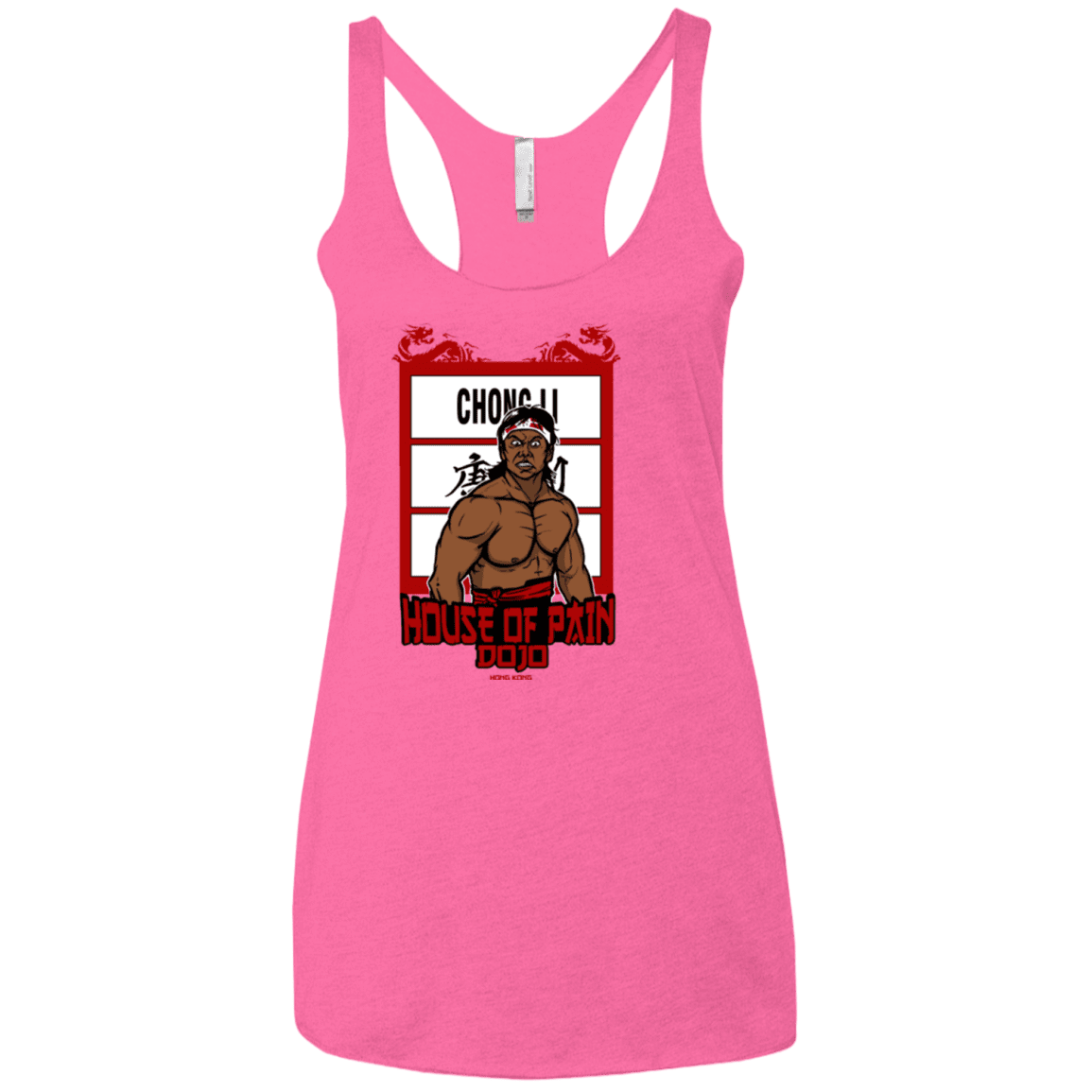 T-Shirts Vintage Pink / X-Small House Of Pain Women's Triblend Racerback Tank