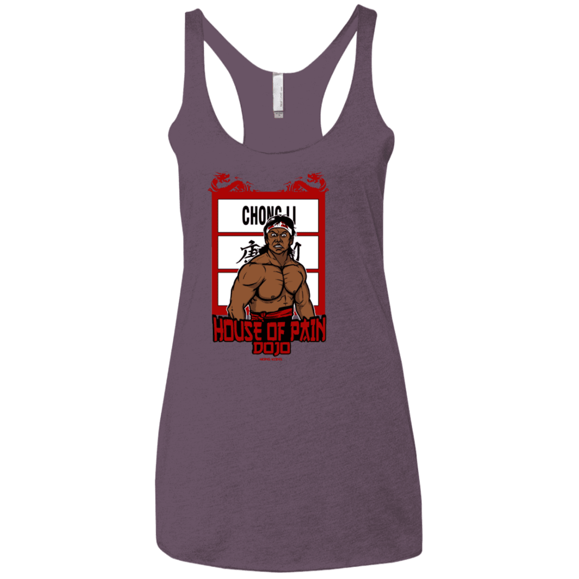 T-Shirts Vintage Purple / X-Small House Of Pain Women's Triblend Racerback Tank