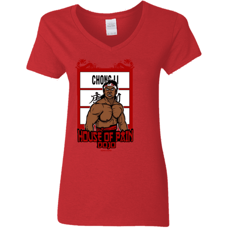 T-Shirts Red / S House Of Pain Women's V-Neck T-Shirt