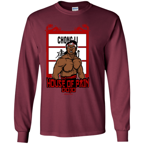T-Shirts Maroon / YS House Of Pain Youth Long Sleeve T-Shirt