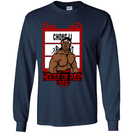 T-Shirts Navy / YS House Of Pain Youth Long Sleeve T-Shirt