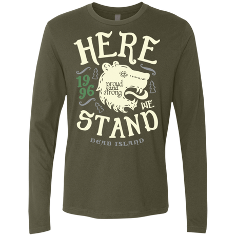 T-Shirts Military Green / Small House of Proud Men's Premium Long Sleeve