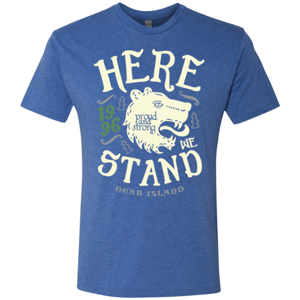 T-Shirts Vintage Royal / Small House of Proud Men's Triblend T-Shirt