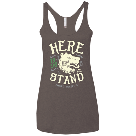 T-Shirts Macchiato / X-Small House of Proud Women's Triblend Racerback Tank
