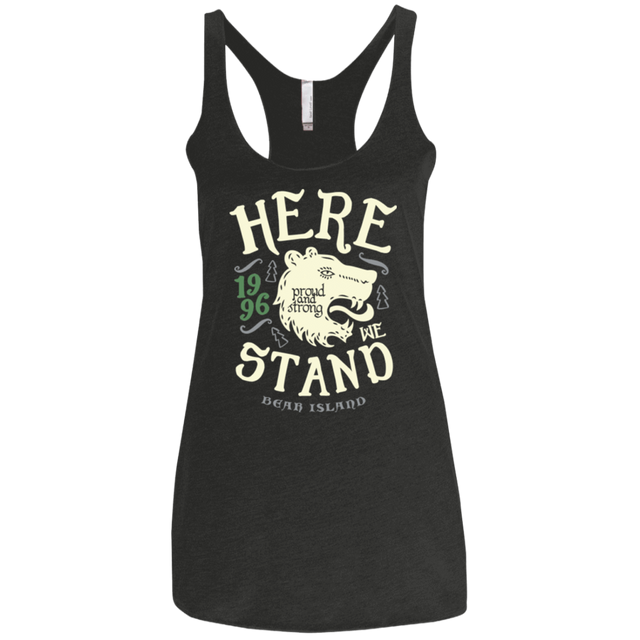T-Shirts Vintage Black / X-Small House of Proud Women's Triblend Racerback Tank