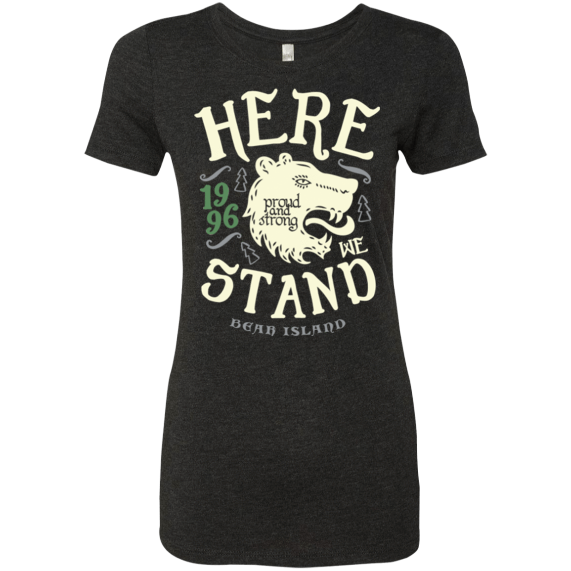 T-Shirts Vintage Black / Small House of Proud Women's Triblend T-Shirt