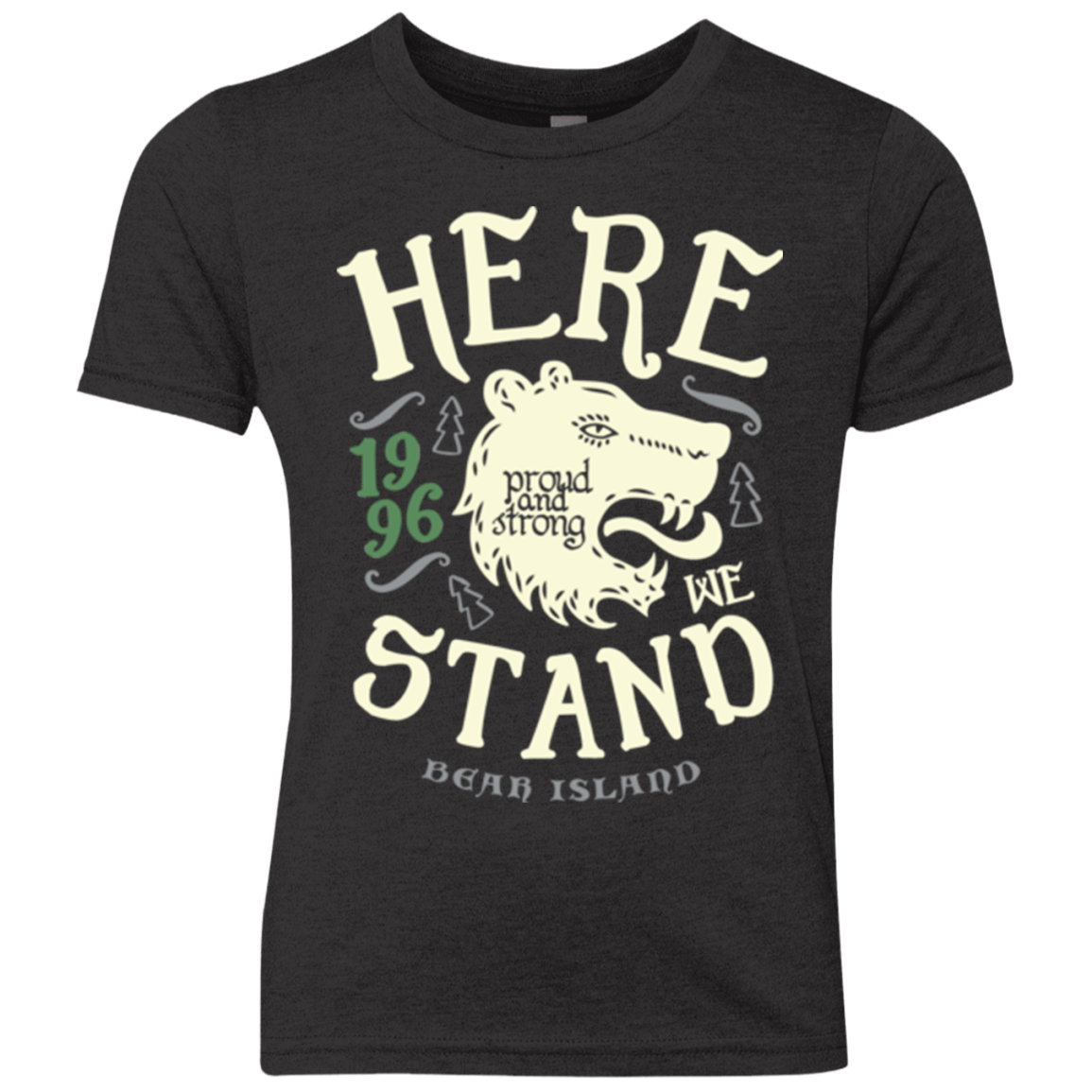 T-Shirts Vintage Black / YXS House of Proud Youth Triblend T-Shirt