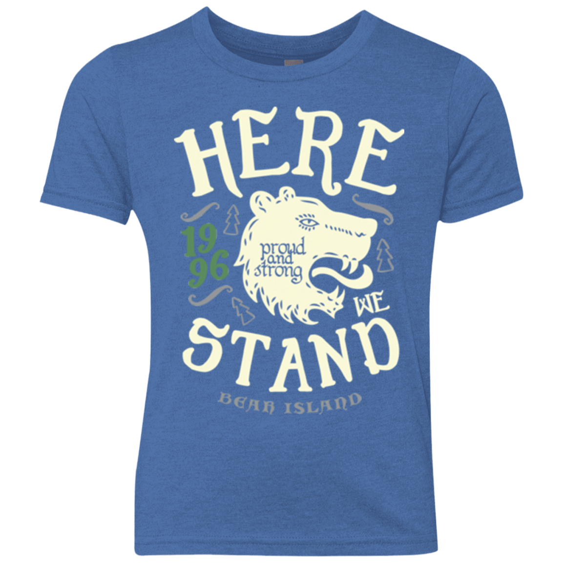 T-Shirts Vintage Royal / YXS House of Proud Youth Triblend T-Shirt