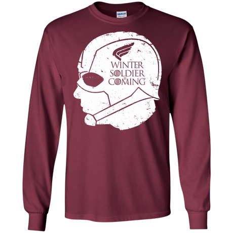 T-Shirts Maroon / S House Rogers Men's Long Sleeve T-Shirt