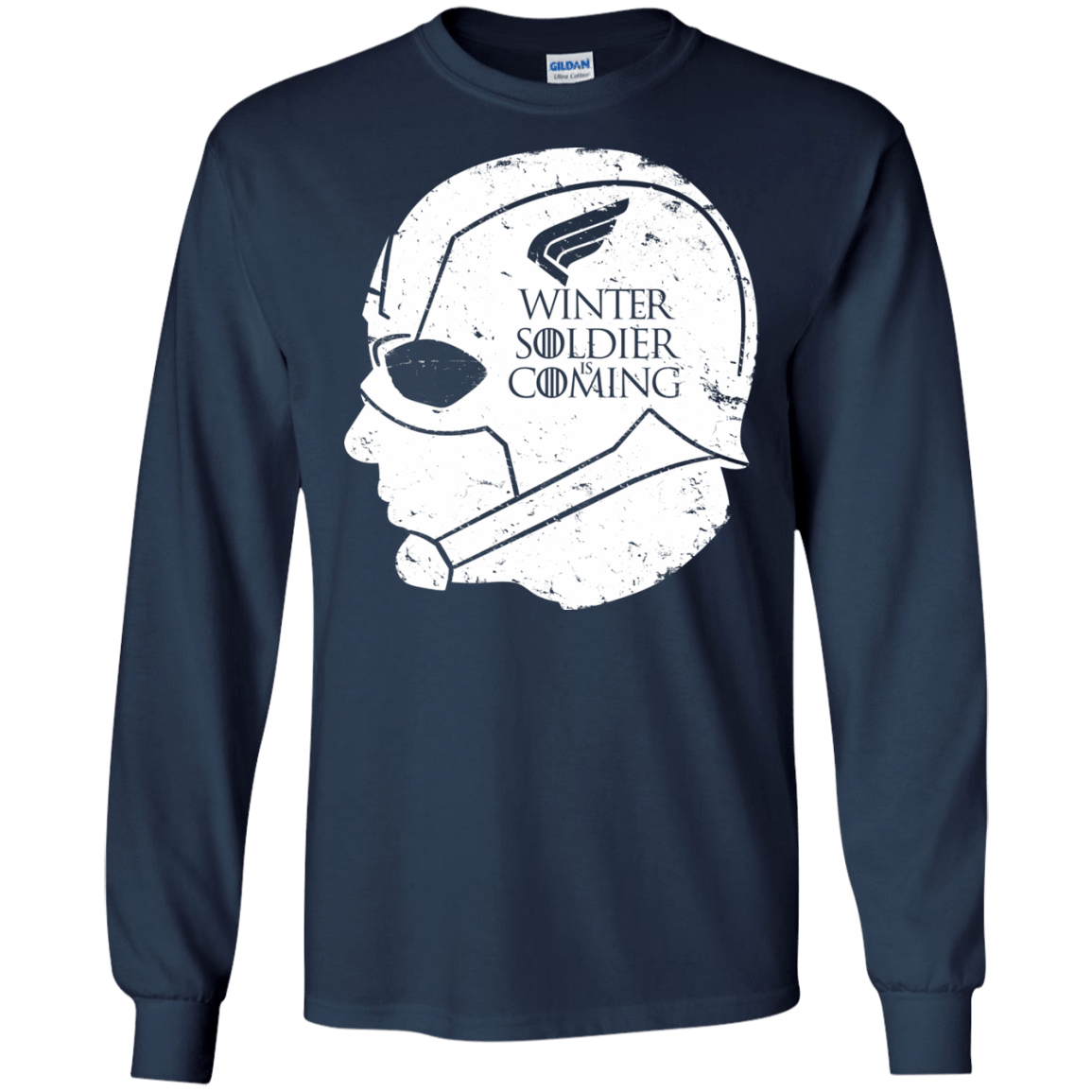 T-Shirts Navy / S House Rogers Men's Long Sleeve T-Shirt