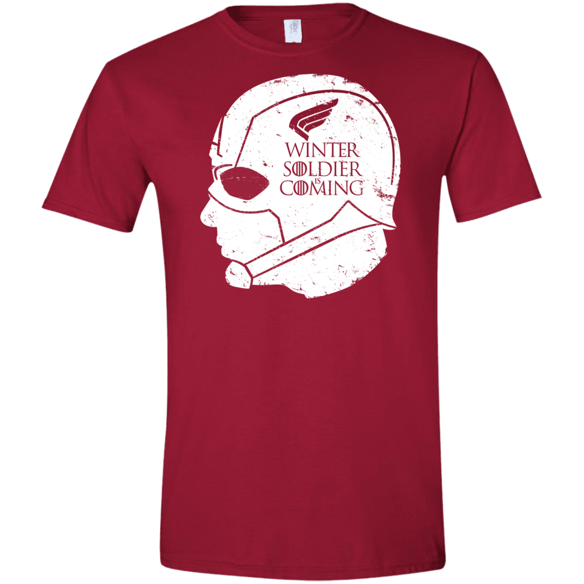 T-Shirts Cardinal Red / S House Rogers Men's Semi-Fitted Softstyle