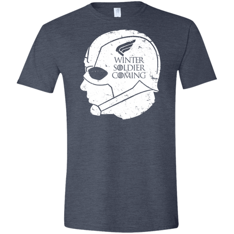 T-Shirts Heather Navy / S House Rogers Men's Semi-Fitted Softstyle