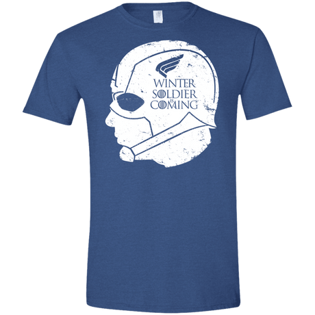 T-Shirts Heather Royal / X-Small House Rogers Men's Semi-Fitted Softstyle