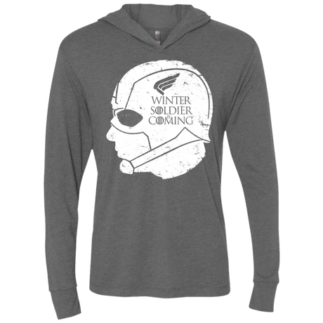 T-Shirts Premium Heather / X-Small House Rogers Triblend Long Sleeve Hoodie Tee