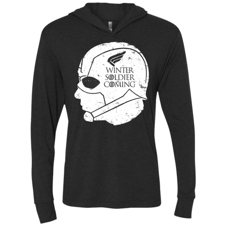 T-Shirts Vintage Black / X-Small House Rogers Triblend Long Sleeve Hoodie Tee